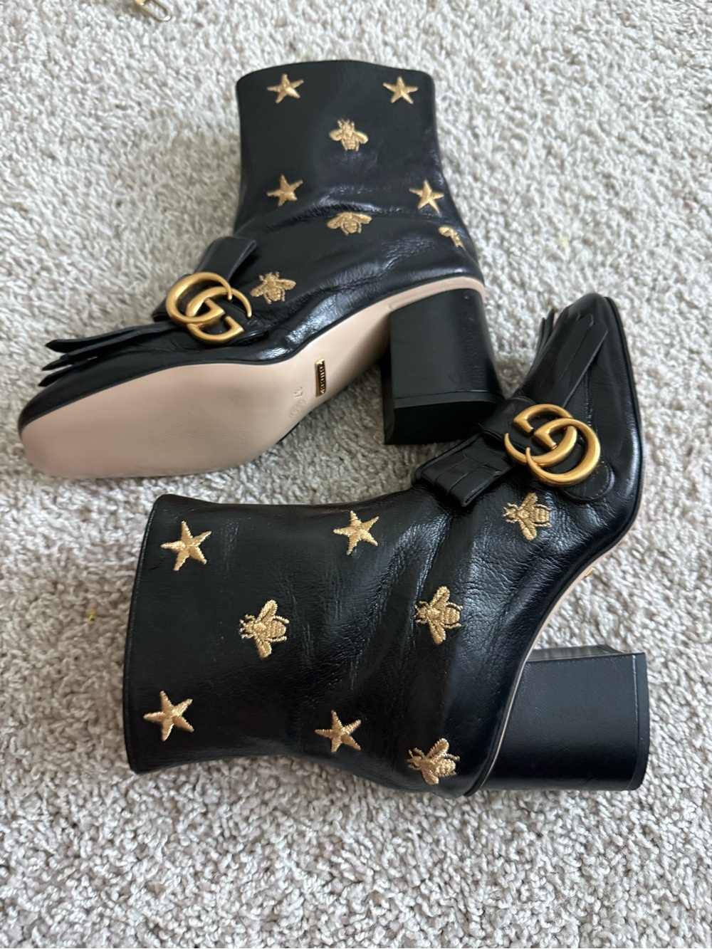 Gucci Black Ankle Boots